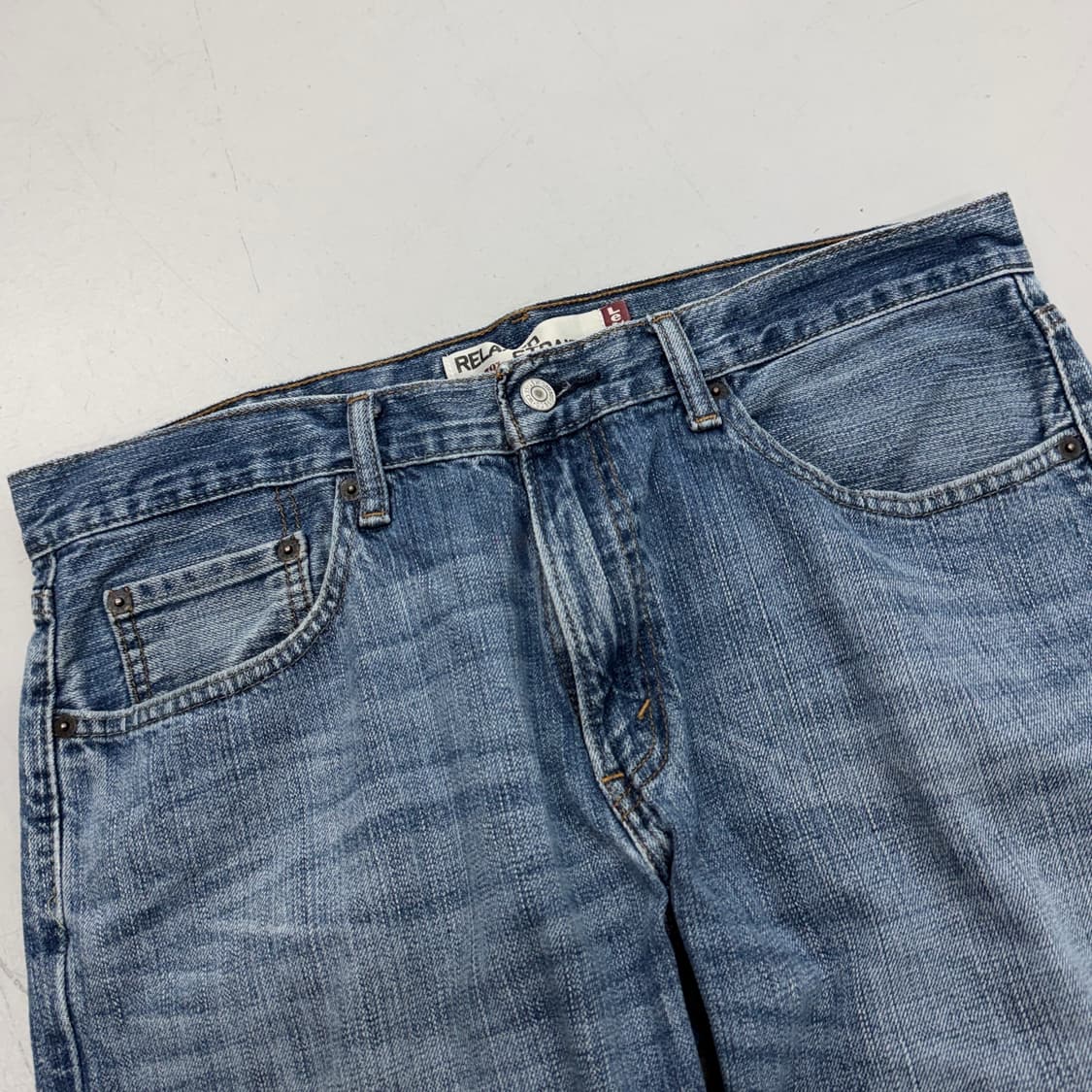 리바이스 559 새깅 워싱 와이드 스케이터 데님팬츠 상품이미지4