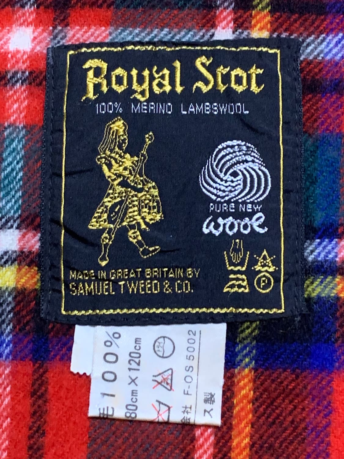 ROYAL SCOT-로얄 스콧 (울/UK 메이드)타탄 체크 블랑킷 상품이미지8