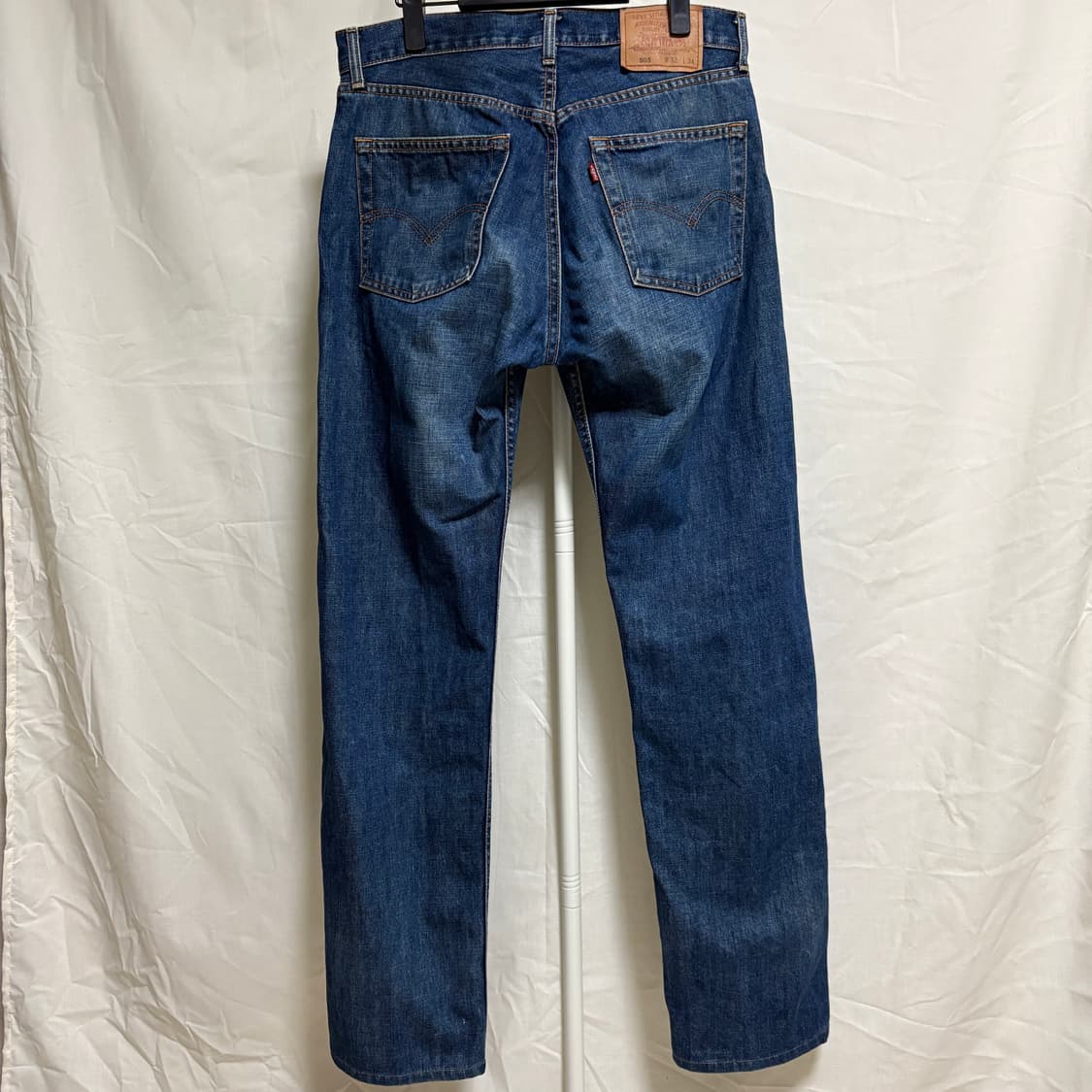 리바이스 505 레귤러 스트레이트 데님팬츠 / W32, L34 상품이미지6