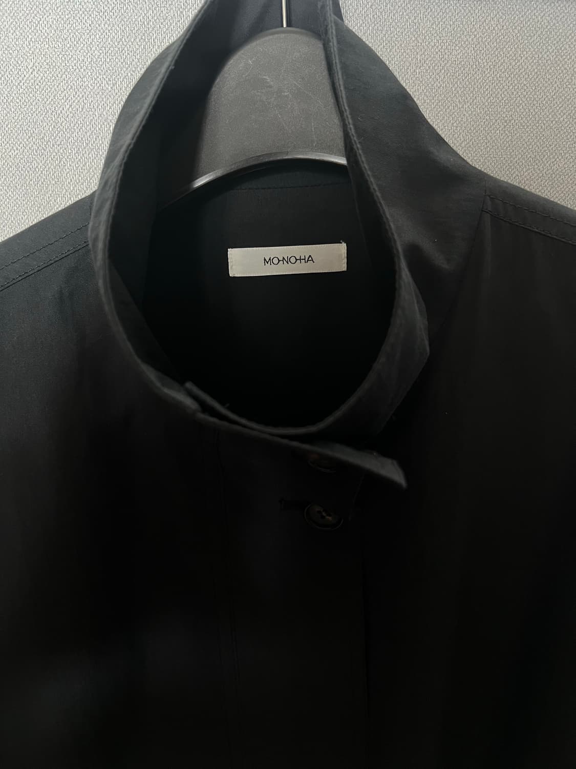 모노하 코튼 볼륨 점퍼 다크네이비 상품이미지2