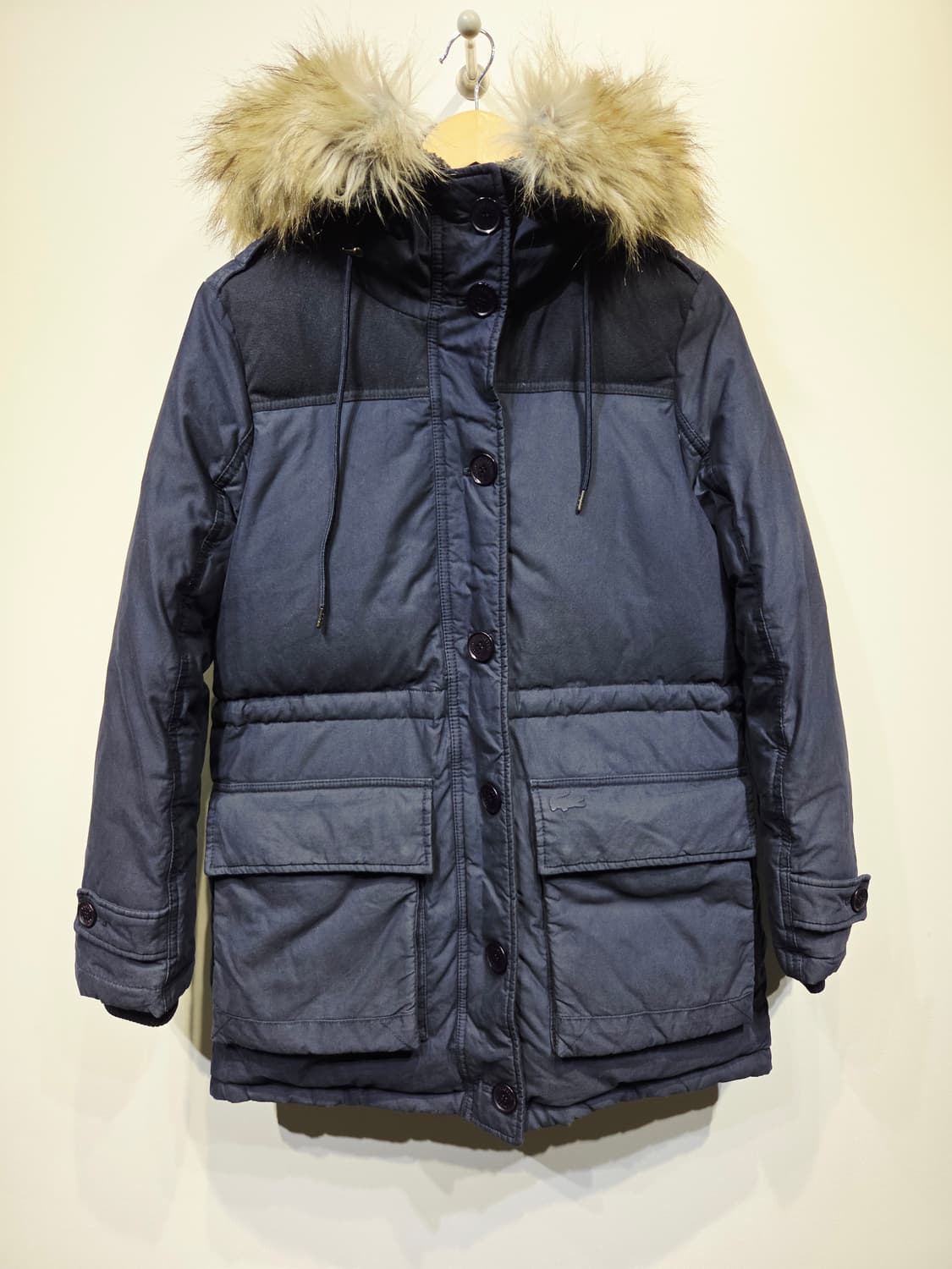 라코스테 네이비 덕다운 파카 패딩_95 상품이미지2