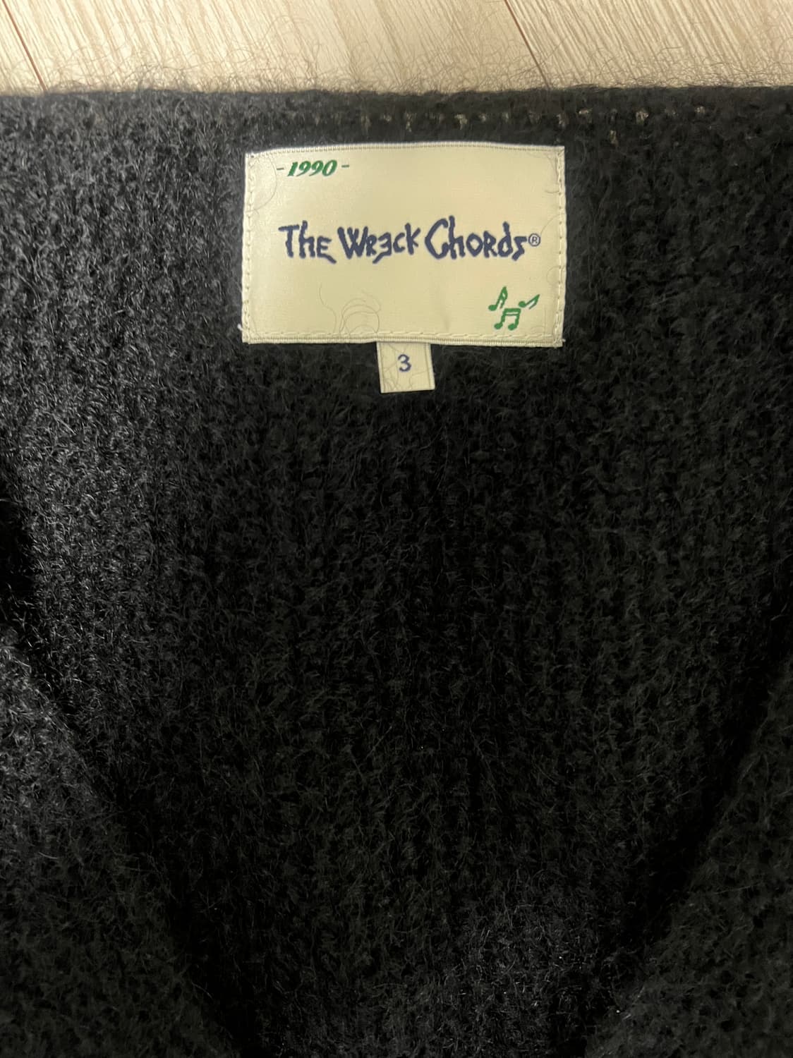 더뤡코즈 블랙 가디건 사이즈 3호 상품이미지3