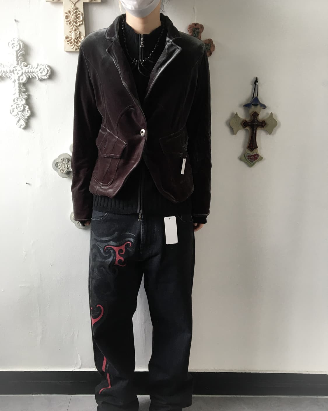 Velvet jacket 상품이미지6
