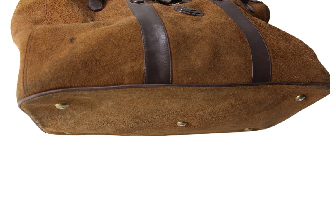 1990s USA CHARLIE’S HEIR 찰리스허 스웨이드 보스턴백 상품이미지9