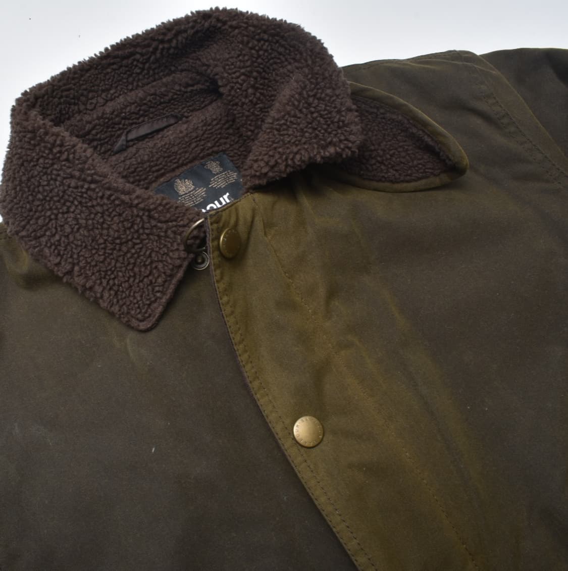 바버 스티브  맥퀸 왁스 자켓 M N0773 상품이미지4