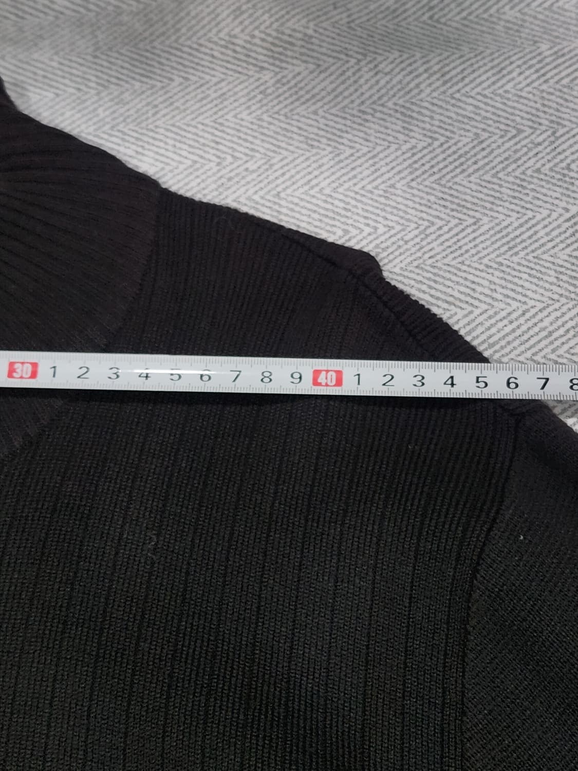 [95] 헨리브라운 니트 집업 남성 95사이즈 다크브라운 상품이미지9