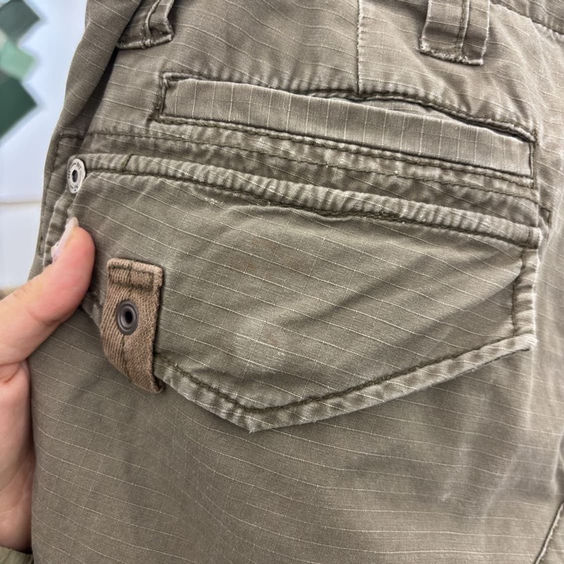 빈티지 올드스쿨 카고팬츠 면바지 80 C06020 상품이미지7