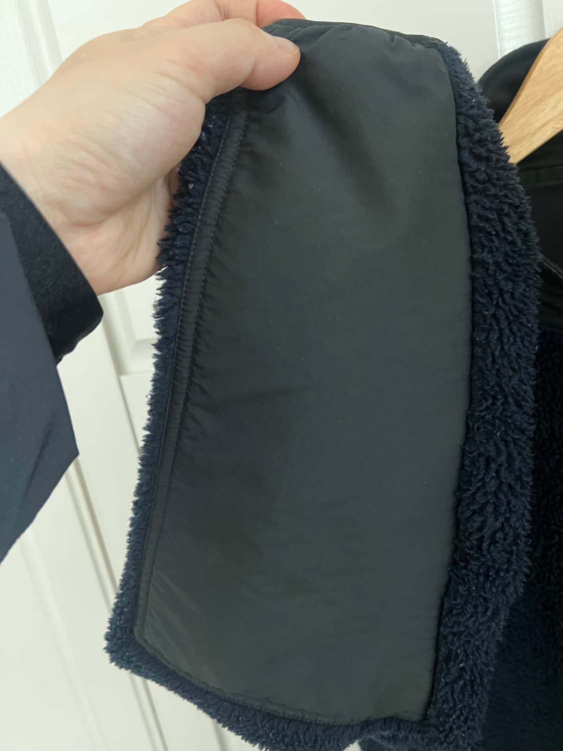 캐나다구스 켈로나 후리스 점퍼 자켓 네이비 M 상품이미지4