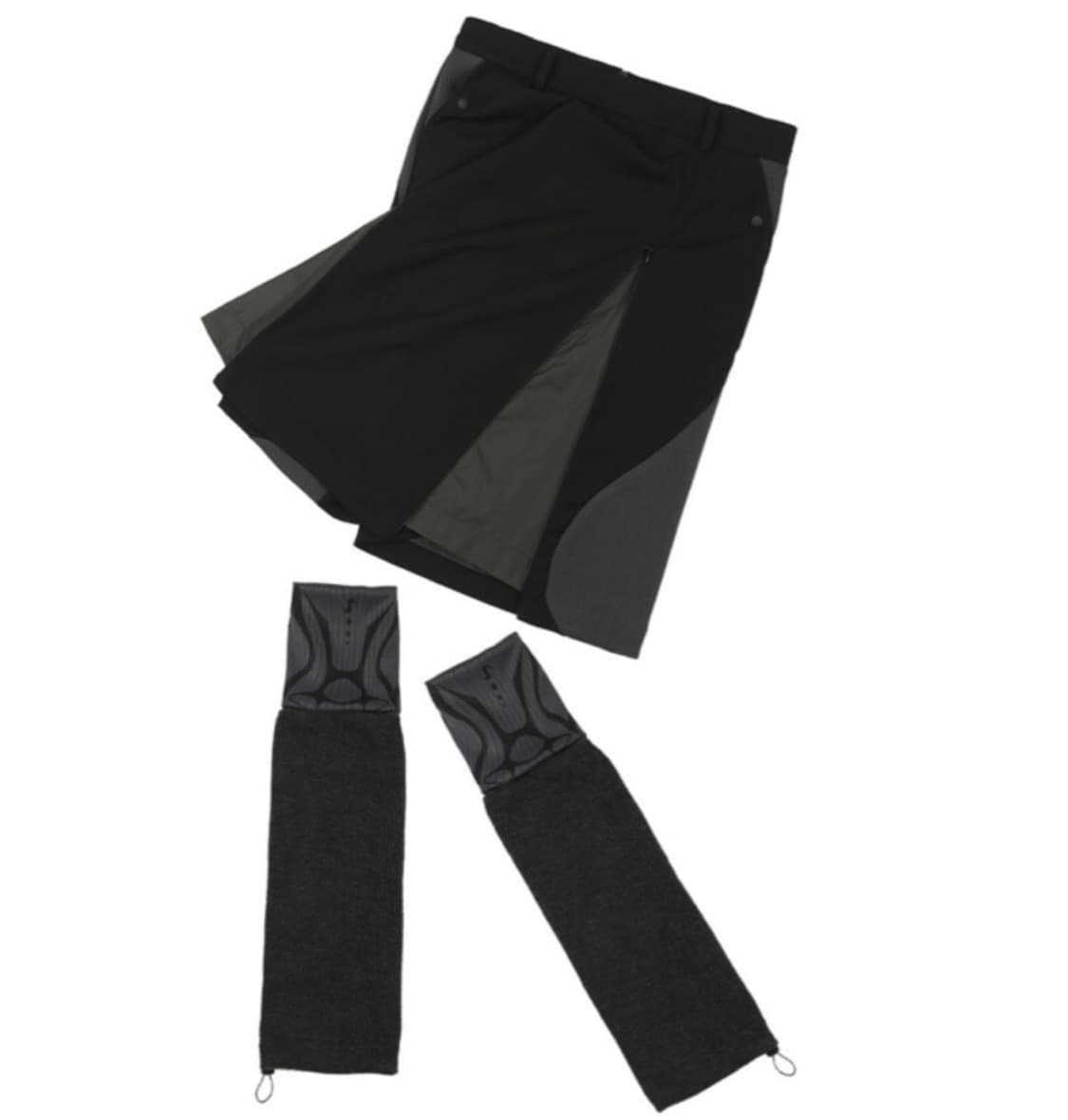 오호스 레그워머 미디스커트 세트 상품이미지1