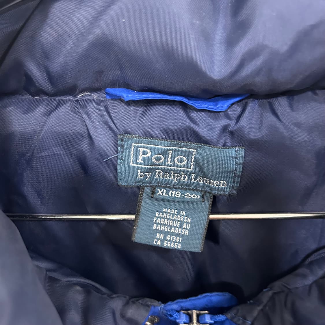 폴로 랄프로렌 스몰포니 덕다운 후드 푸퍼 패딩 상품이미지3