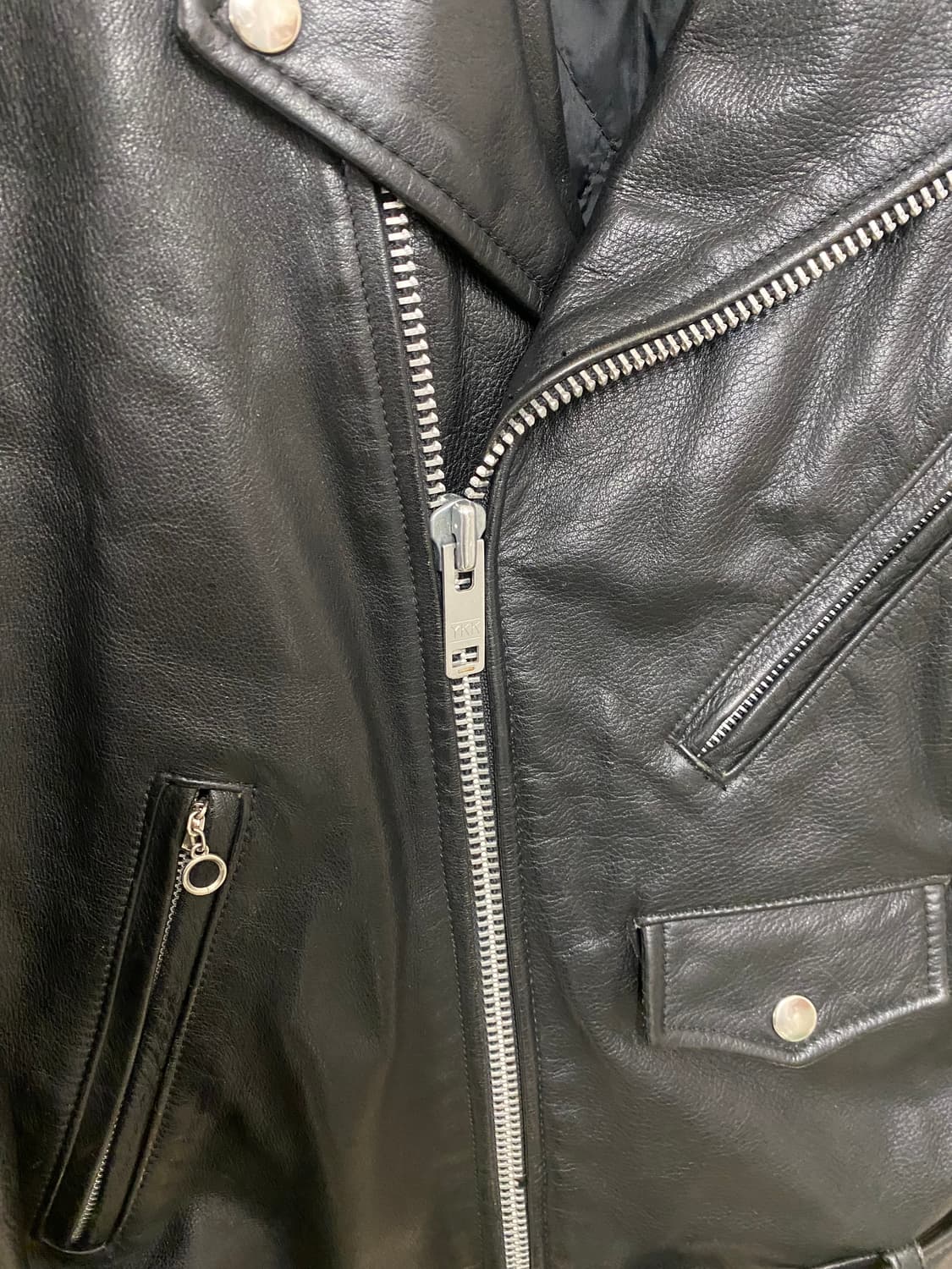 80's BERMAN'S double rider jacket 상품이미지6