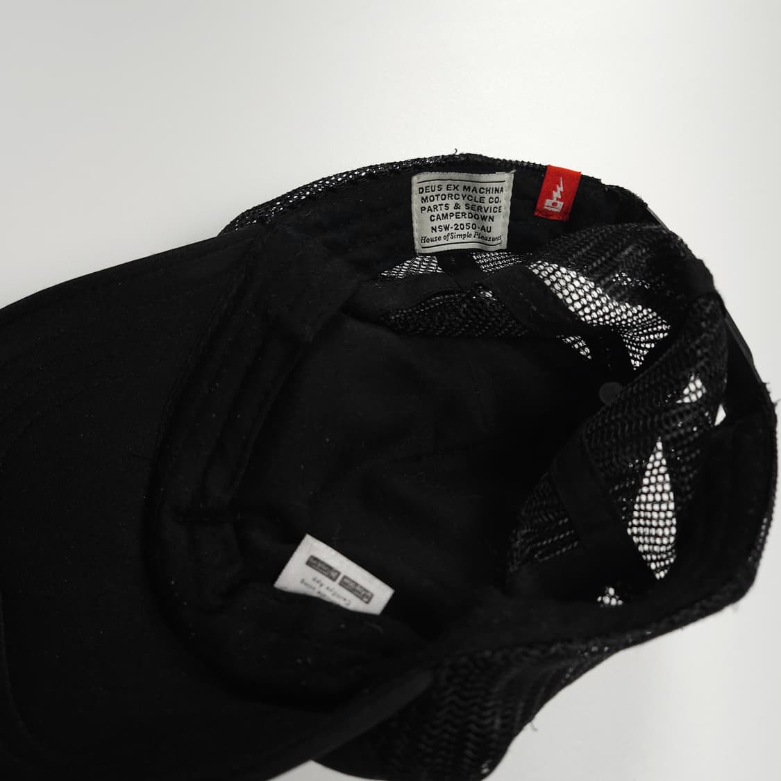 데우스 엑스마키나 서울 에디션 메쉬 볼캡 블랙 (OS) 상품이미지4