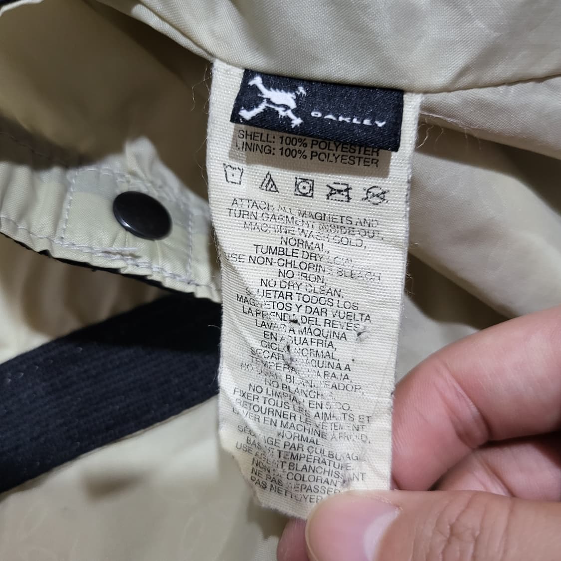 오클리 아이콘 로고 신슐레이트 테크 후드 자켓 (S/100) 상품이미지8