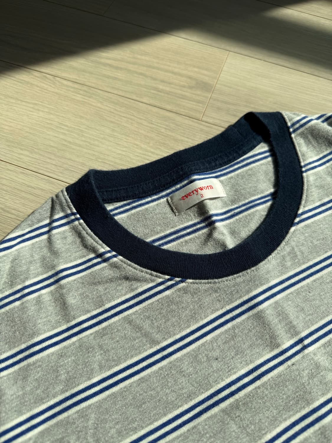 [2] 에브리원 everyworn 스트라이프 티셔츠 상품이미지3