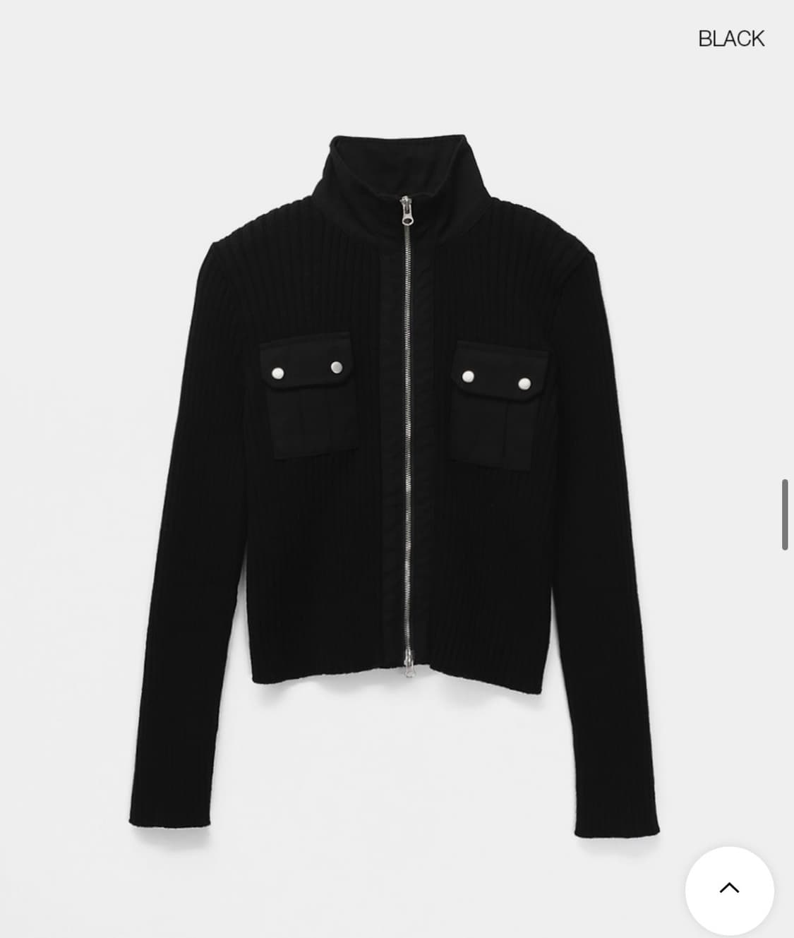 블랙업 MADE 니트 집업 자켓 상품이미지7