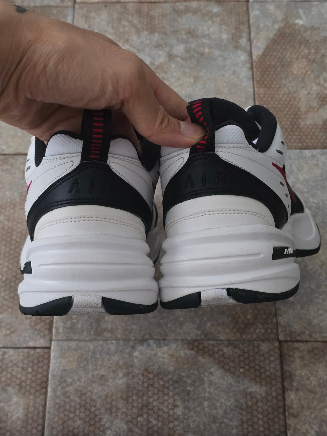 (240)나이키 에어 모나크 4 화이트 레드 상품이미지7