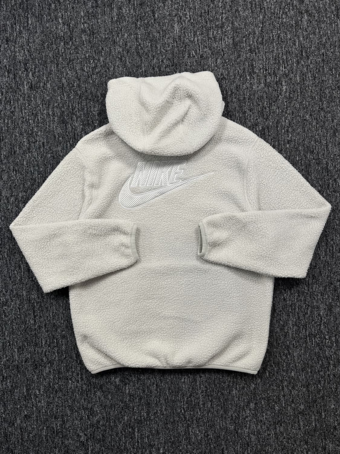 나이키 빅로고 쉐르파 플리스 후리스 후드티 상품이미지4