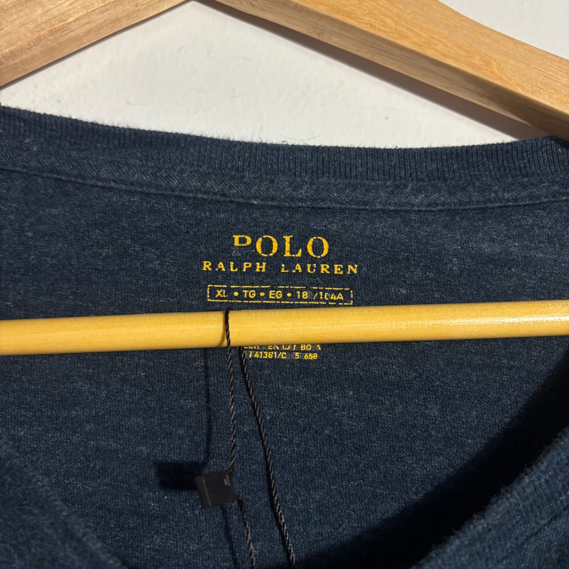 폴로랄프로렌 포켓 로고 네이비 긴팔 티셔츠 (무료배송) 상품이미지3