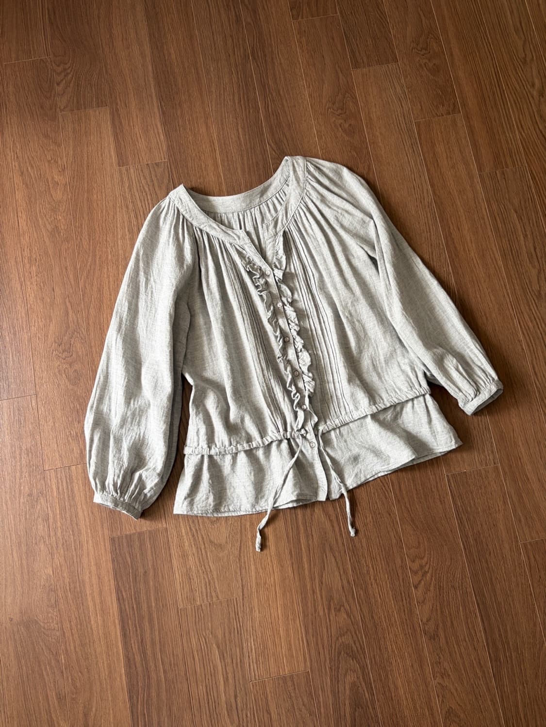 cotton frill blouse 상품이미지6