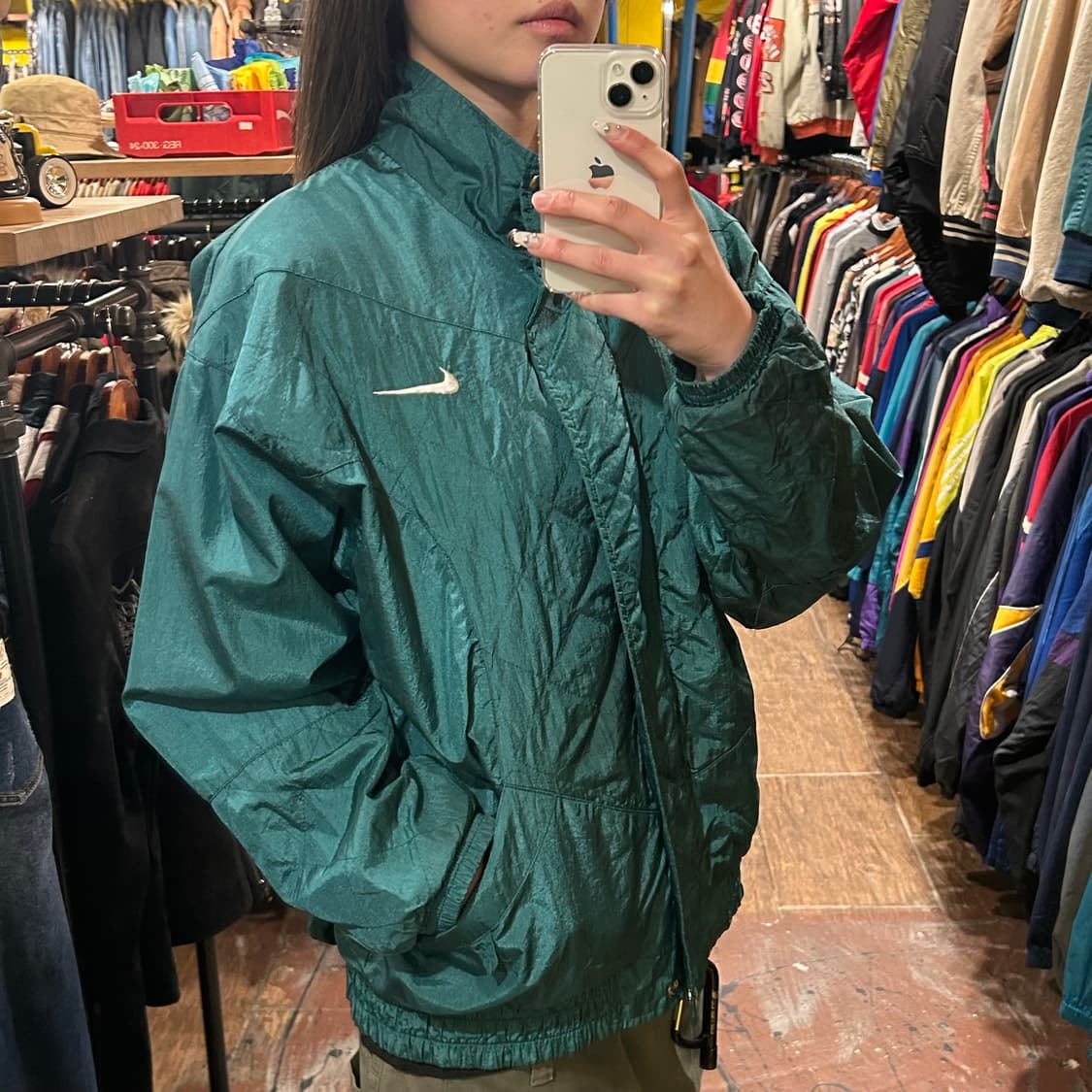 [HI] 나이키 바람막이 그린  상품이미지3