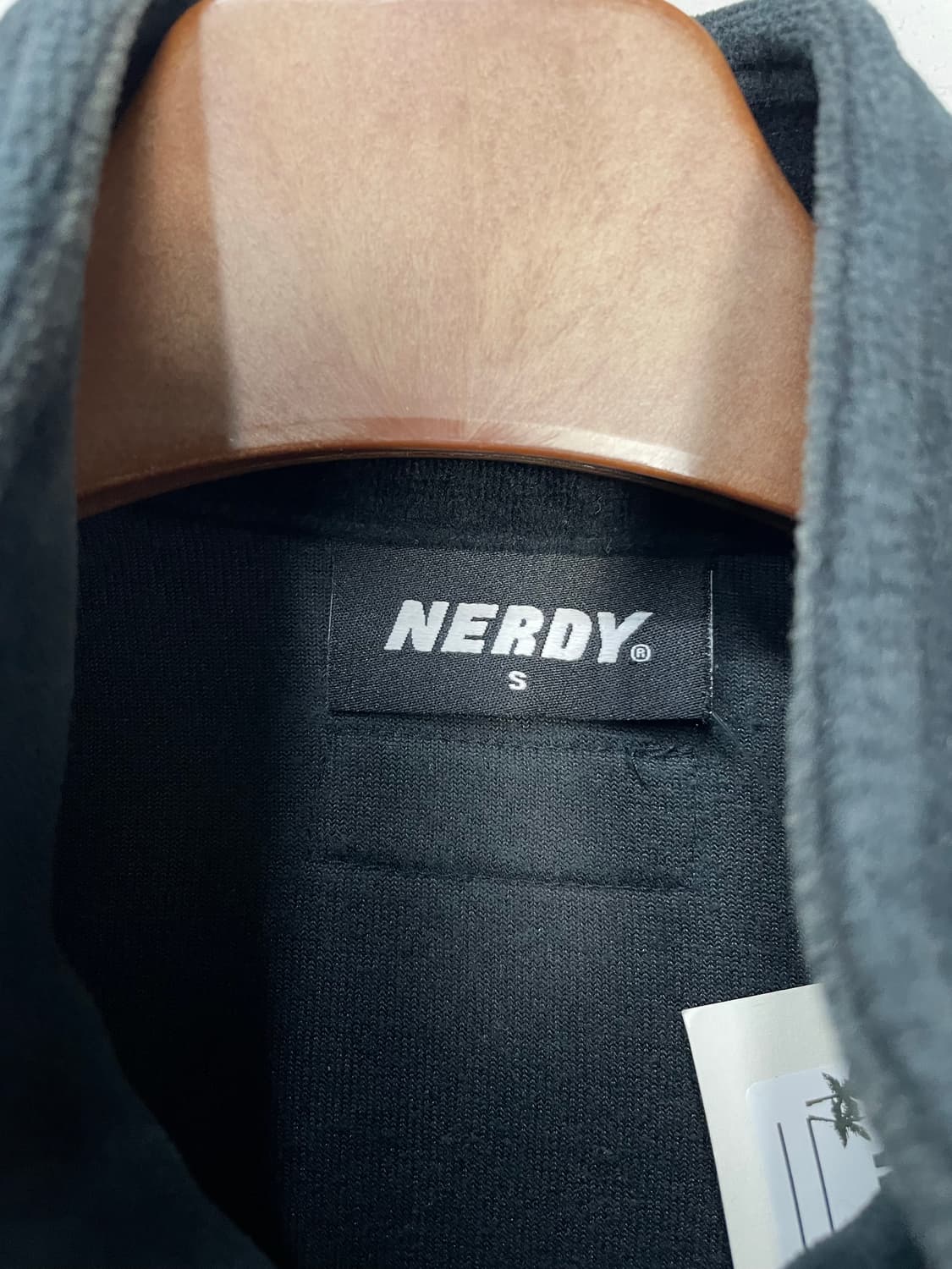 널디 블랙 벨벳 트랙탑 져지 H941 상품이미지7