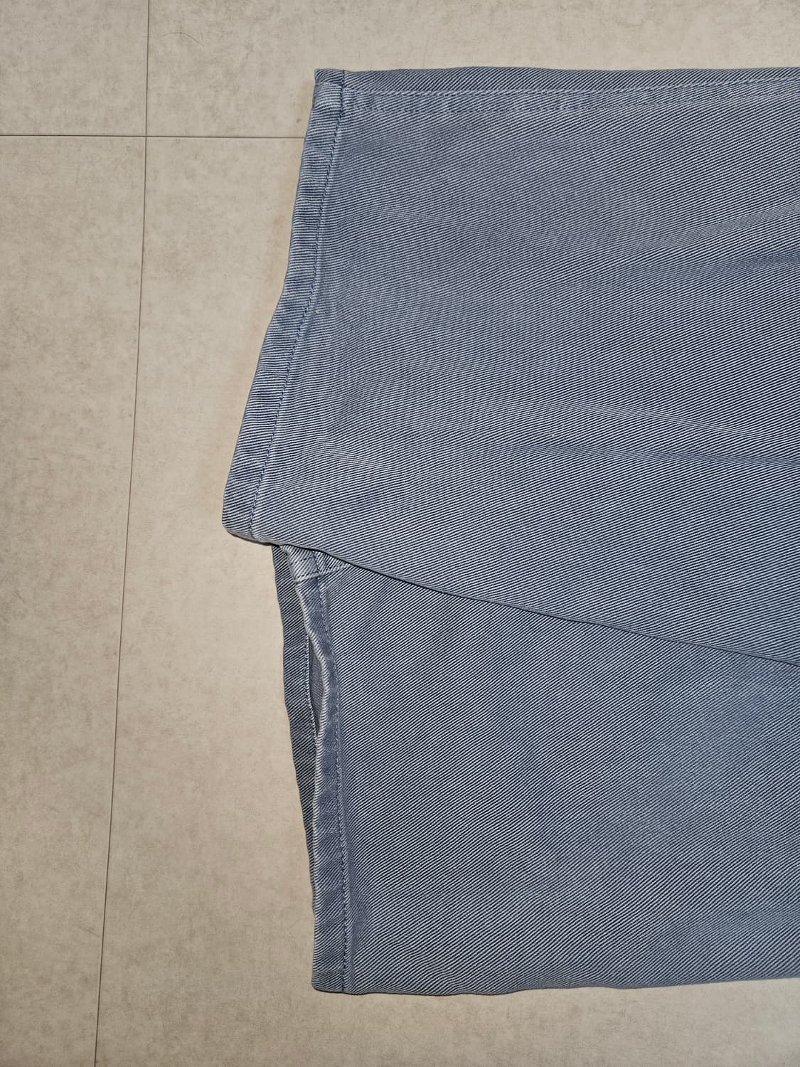 아모멘토 드로우 스트링 데님팬츠 블루  상품이미지6