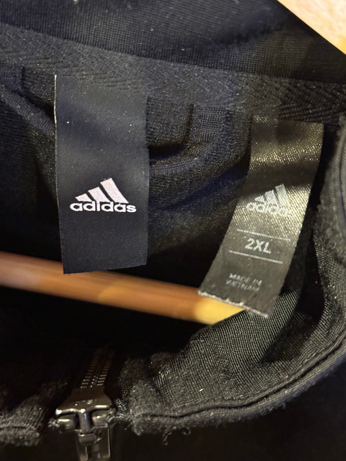 아디다스 삼선 블랙 져지 상품이미지2