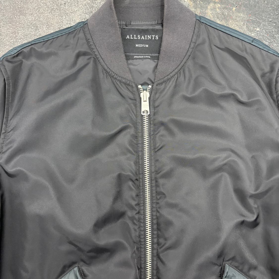 (95)올세인츠 블랙 봄버 상품이미지3