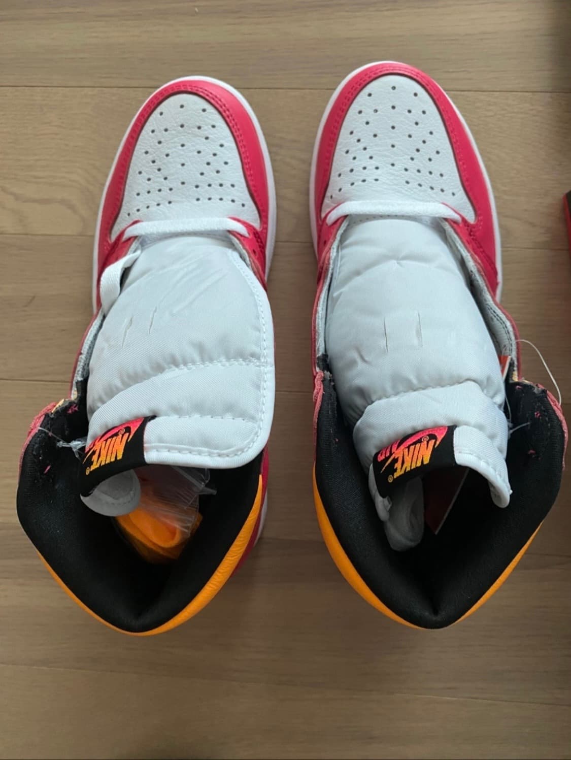 조던1 라이트 퓨전레드 새제품 상품이미지5