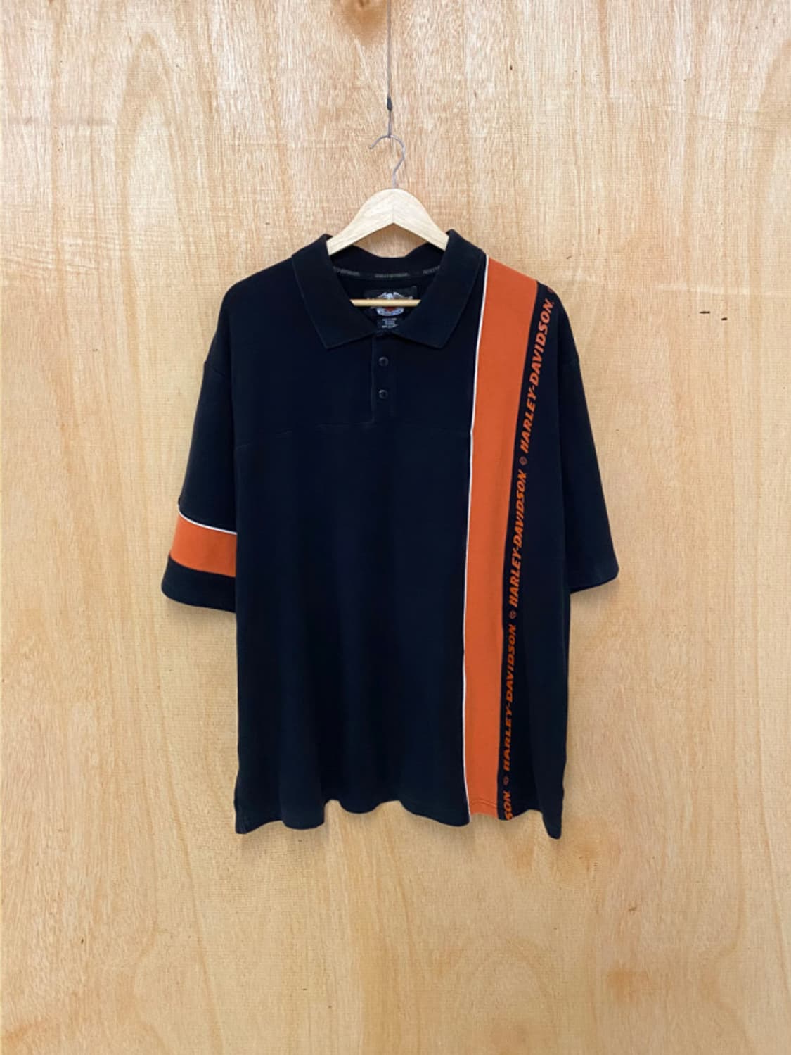 HARLEY DAVIDSON racing collar t-shirts 상품이미지3