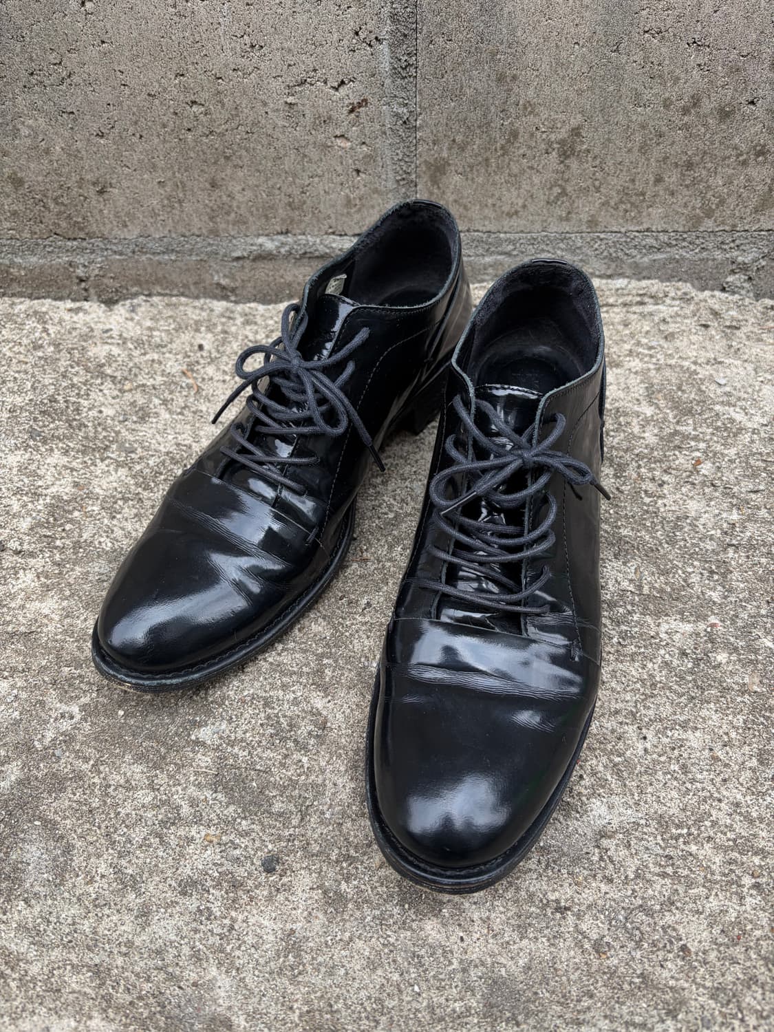 요지야마모토 와이즈 레이스업 더비 상품이미지2