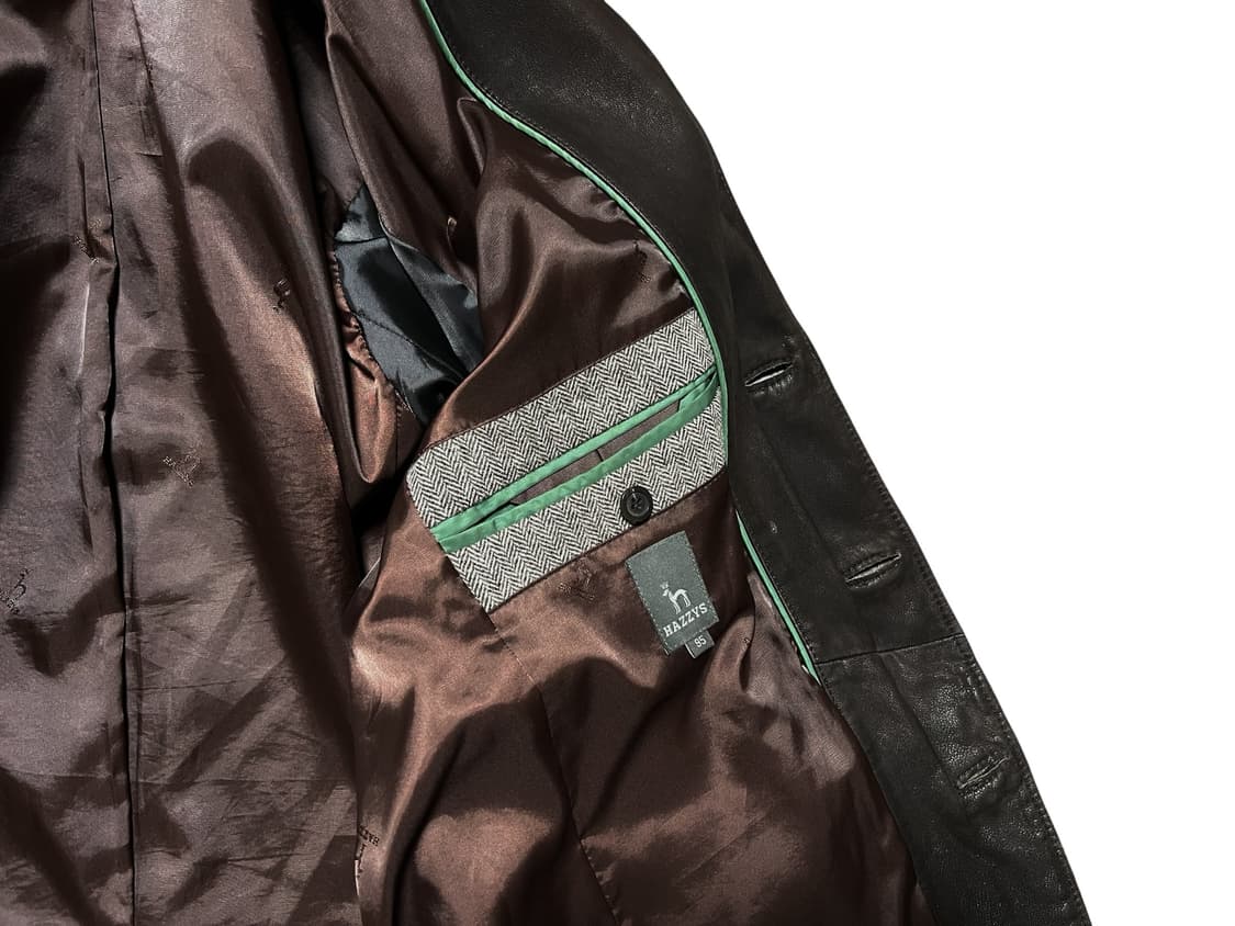 헤지스 가죽 에이징 블레이저 95 상품이미지2