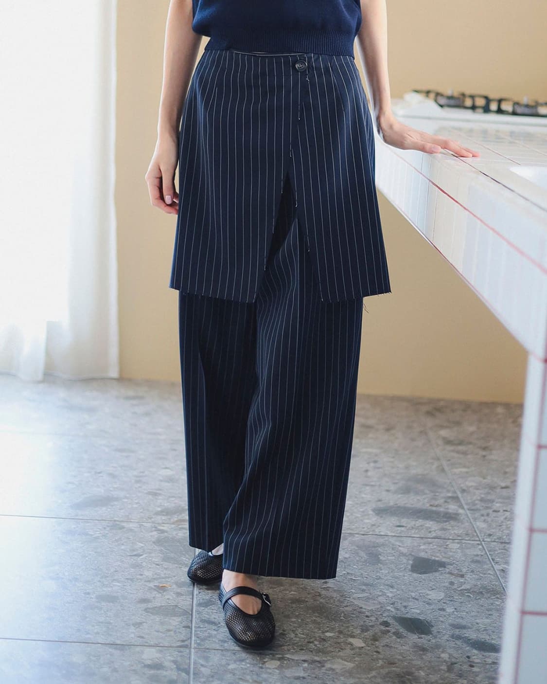 B:MING by BEAMS Wrap Skirt Pants 상품이미지4