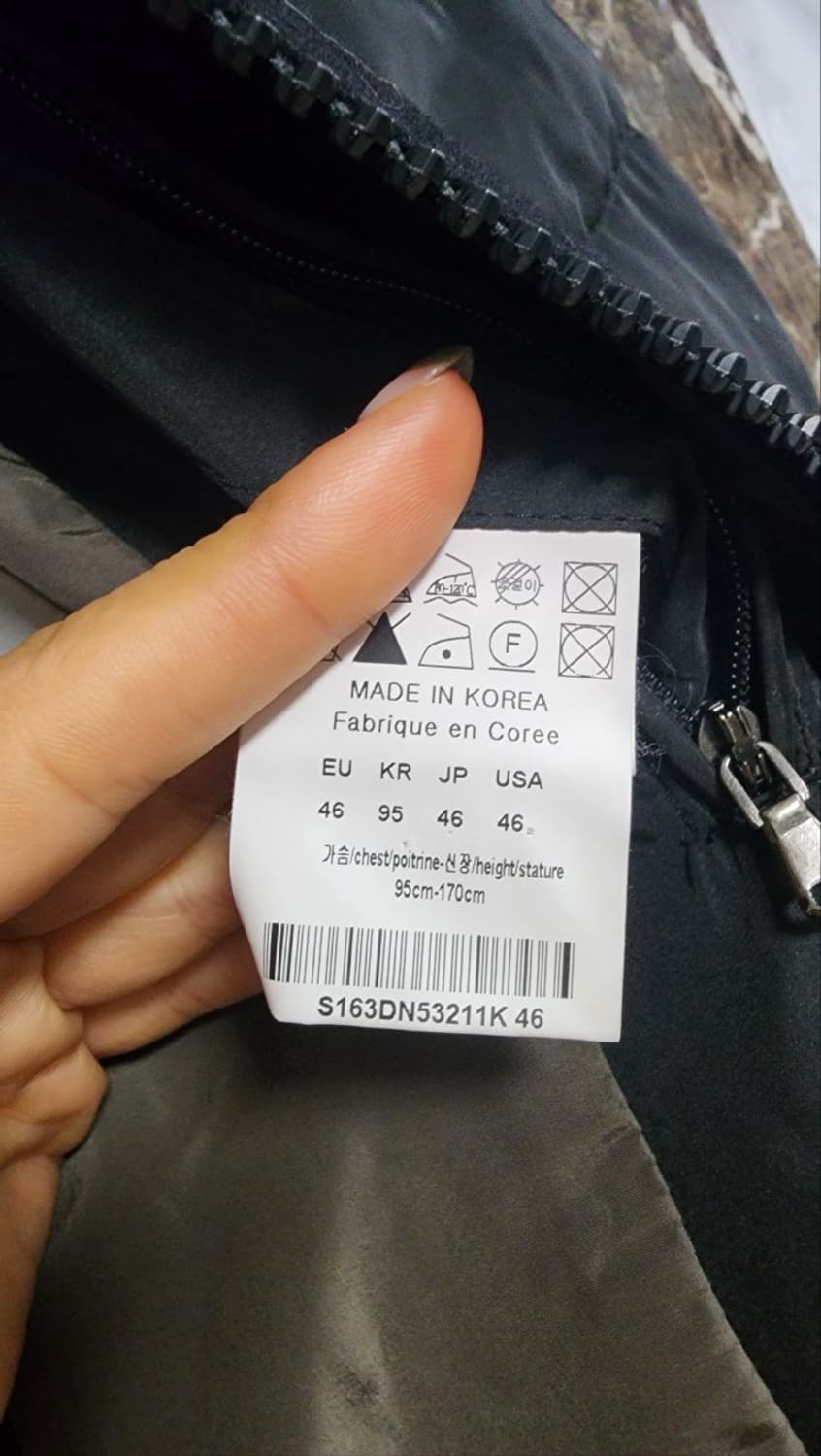 솔리드옴므 우영미  구스울코트패딩 46 상품이미지3