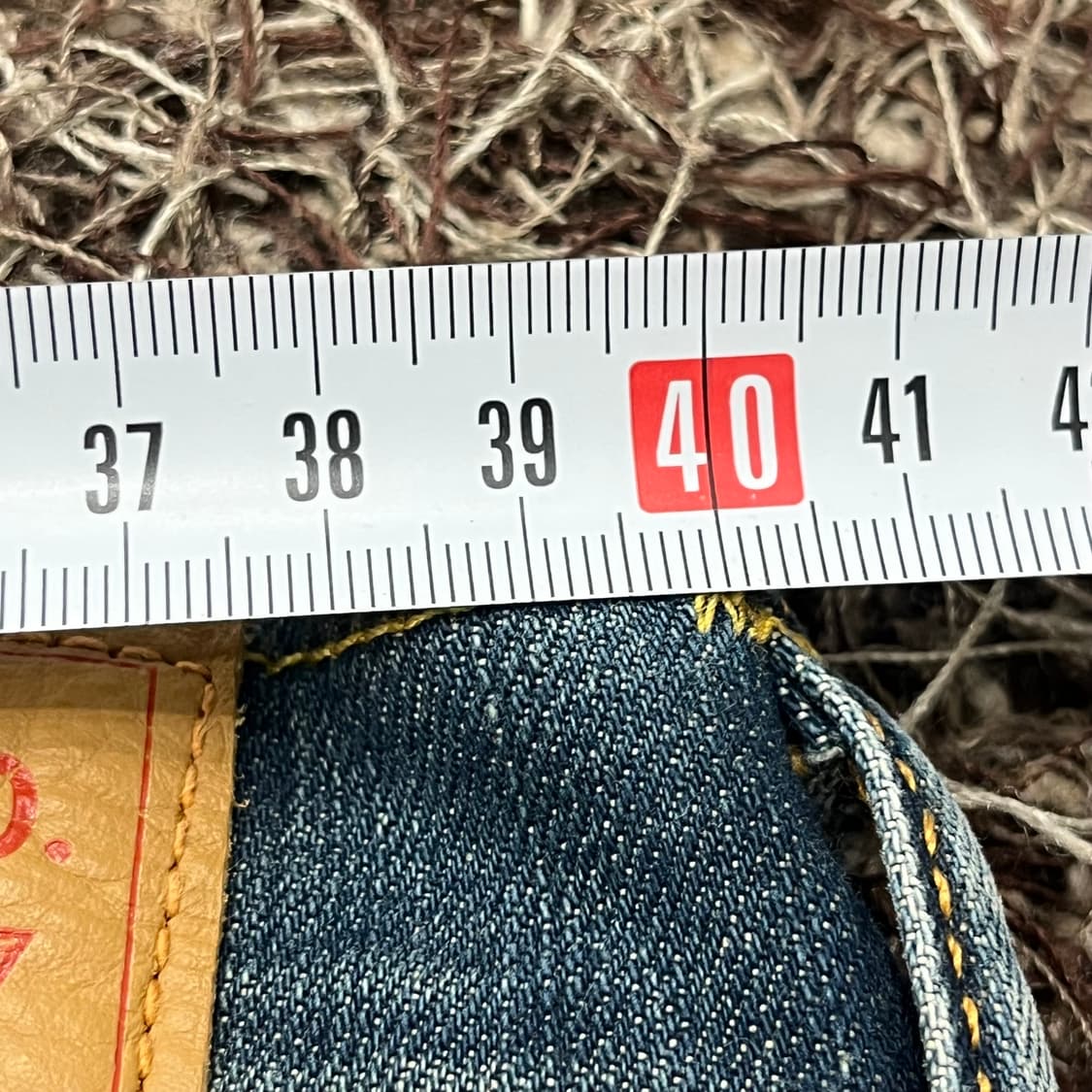32 리바이스 504 워싱 데님 팬츠 상품이미지6