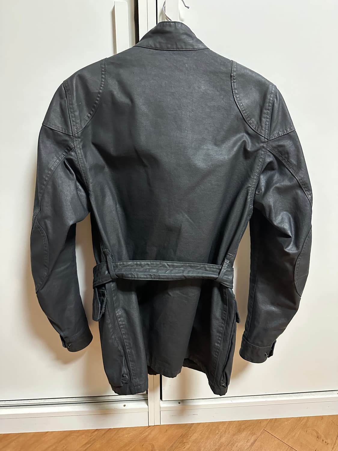 랄프로렌 데님앤서플라이 벨티드 왁스 모토자켓 M 상품이미지2