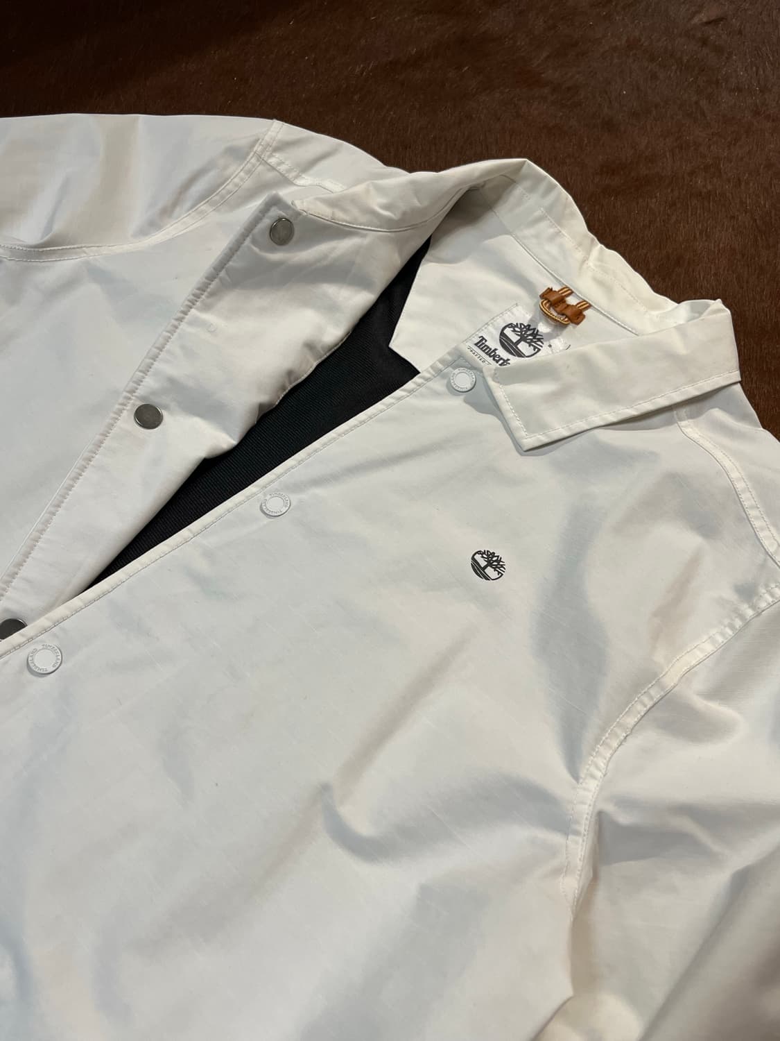 Timberland 팀버랜드 백 로고 코치자켓 상품이미지6