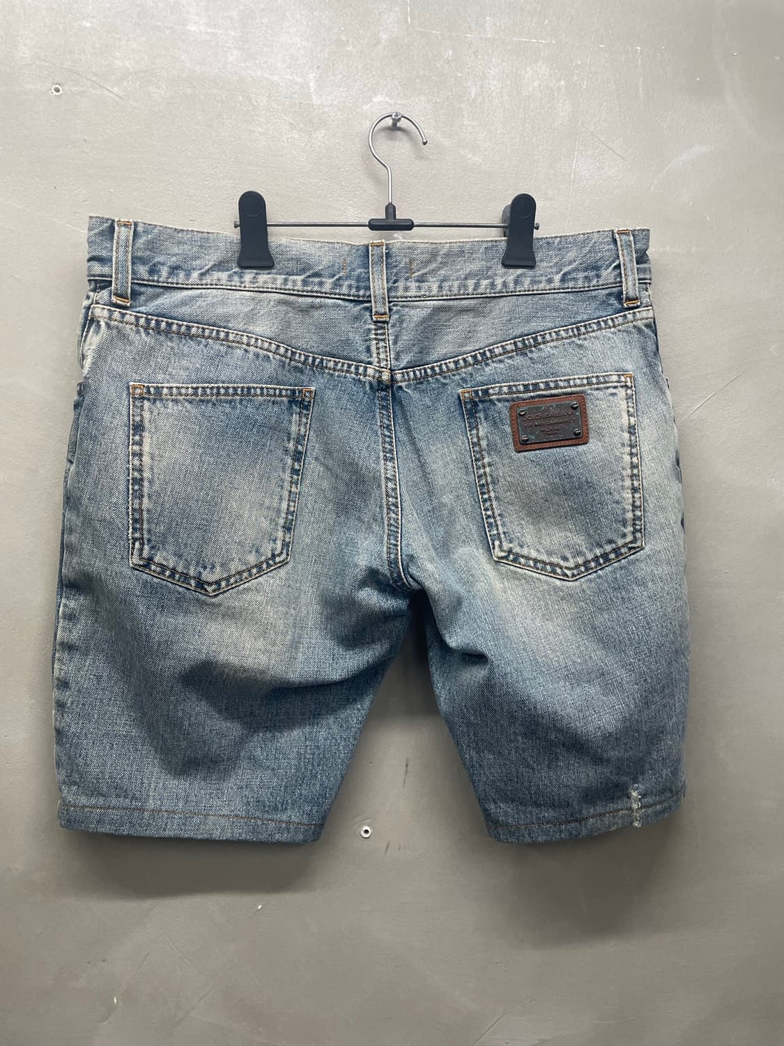 돌체 청바지 반바지 빈티지 워싱 데미지36 상품이미지4