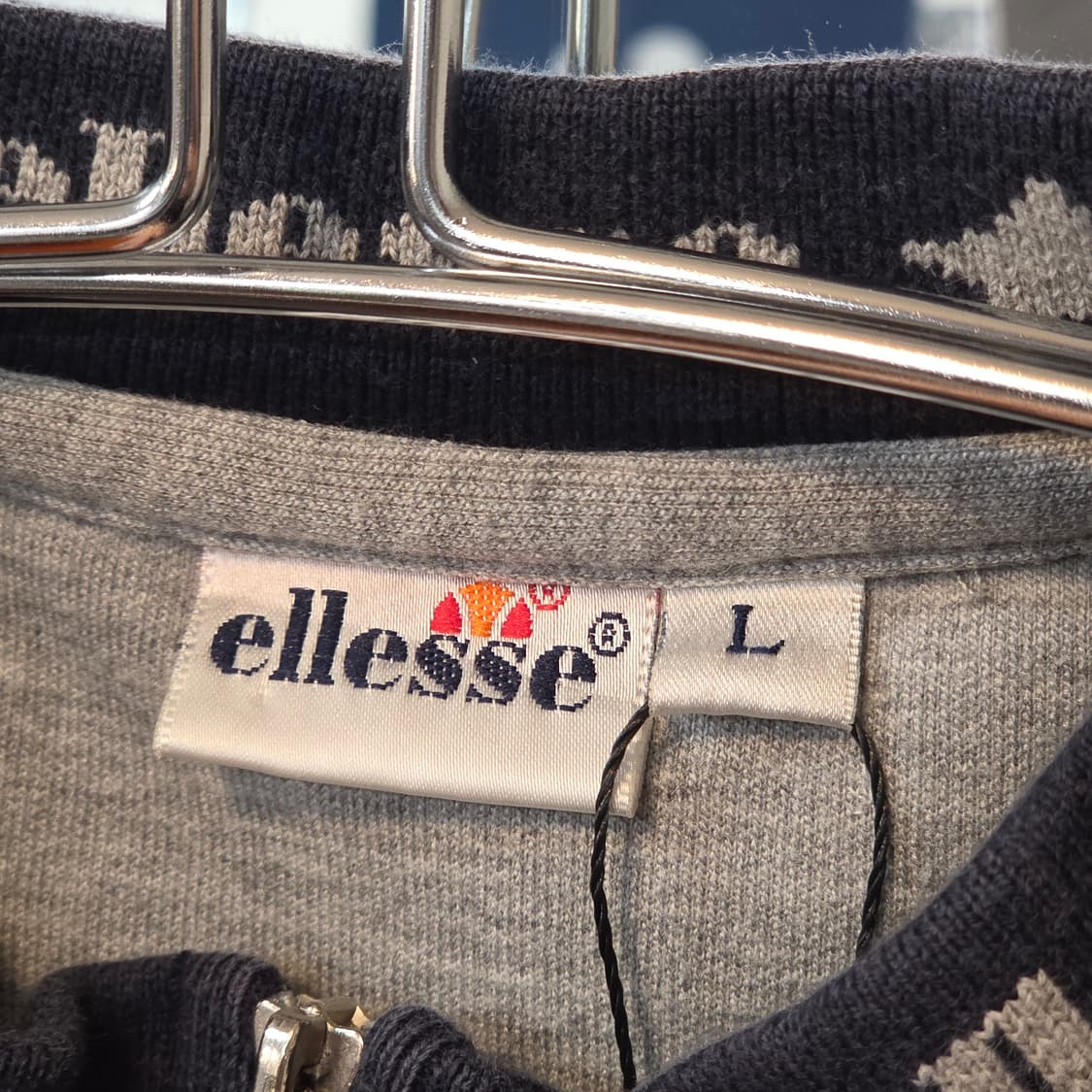 엘레쎄 그레이 반집업 7부 롱슬리브 상품이미지9