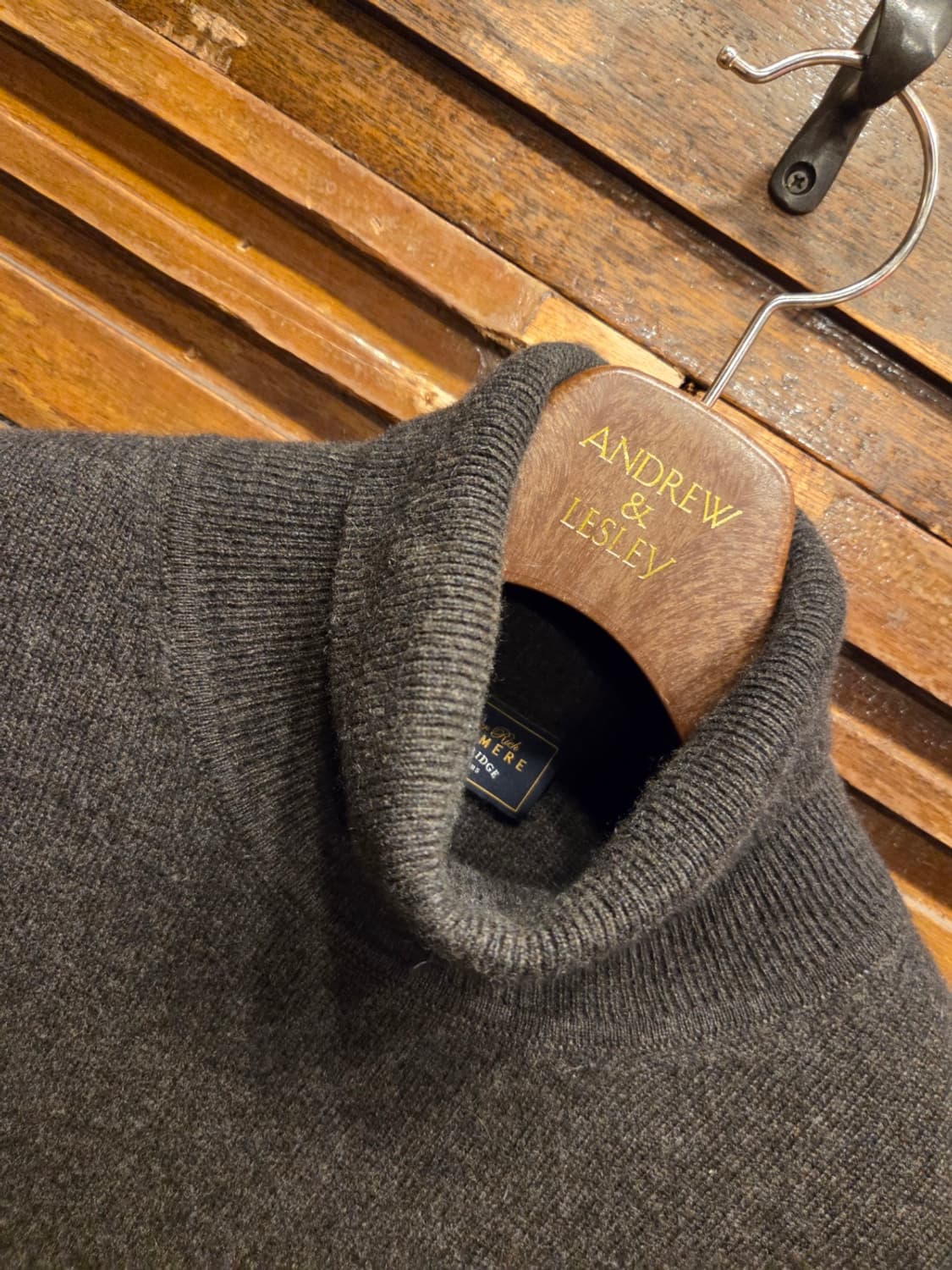 캠브리지멤버스 캐시미어니트 상품이미지5