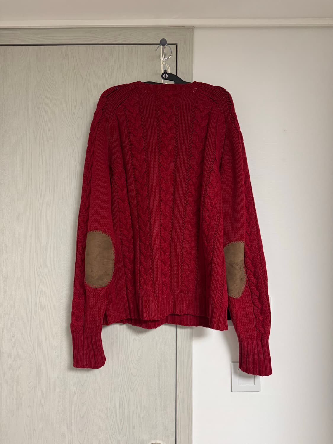 Polo 폴로 랄프로렌 피셔맨 리넨코튼 엘보 스웨이드 니트 상품이미지3