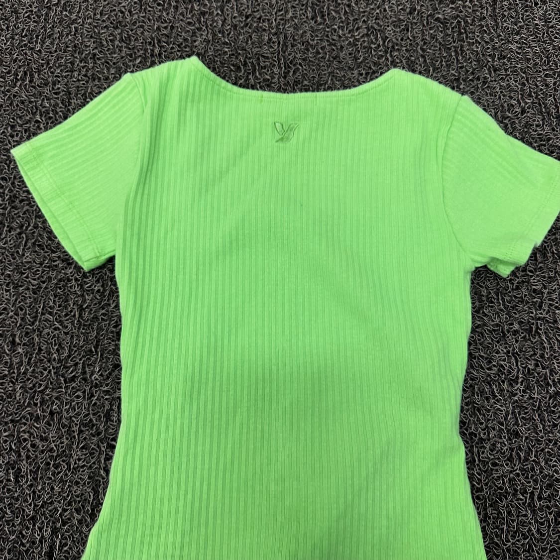 YUSE 유즈 스퀘어넥 컷아웃 여성 스낵탑 반팔 티셔츠 상품이미지9