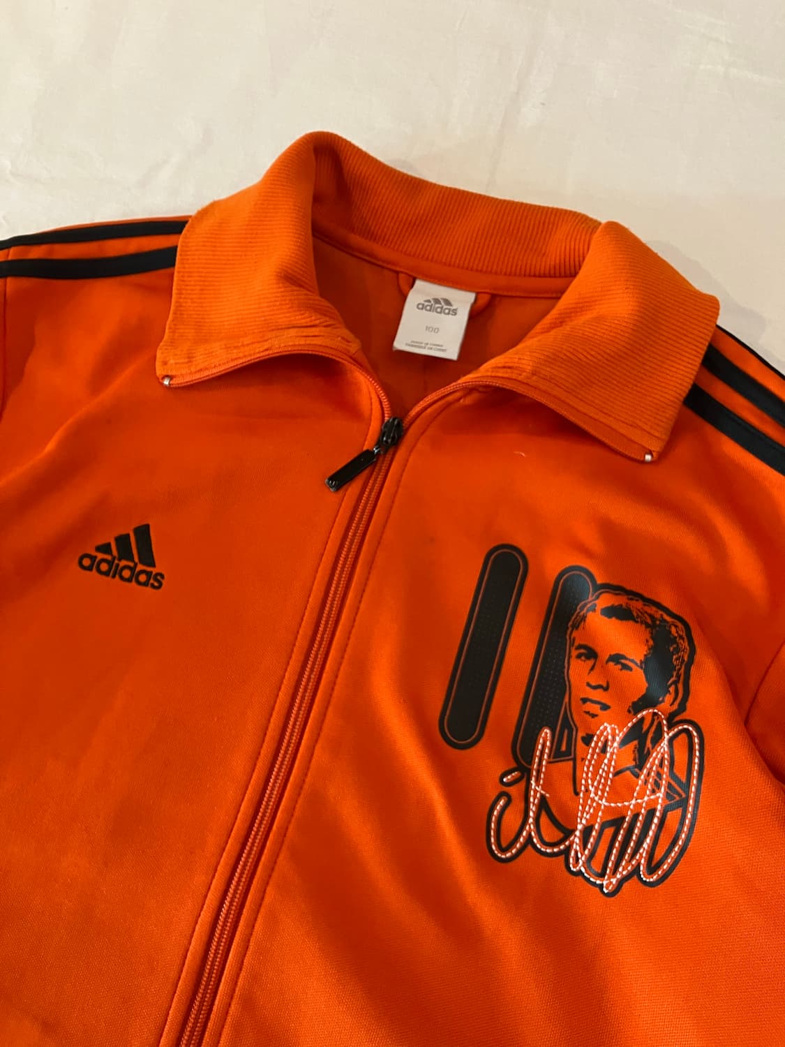 00s 아디다스 대장급 네덜란드 아르헨 로벤 삼선 져지 상품이미지2