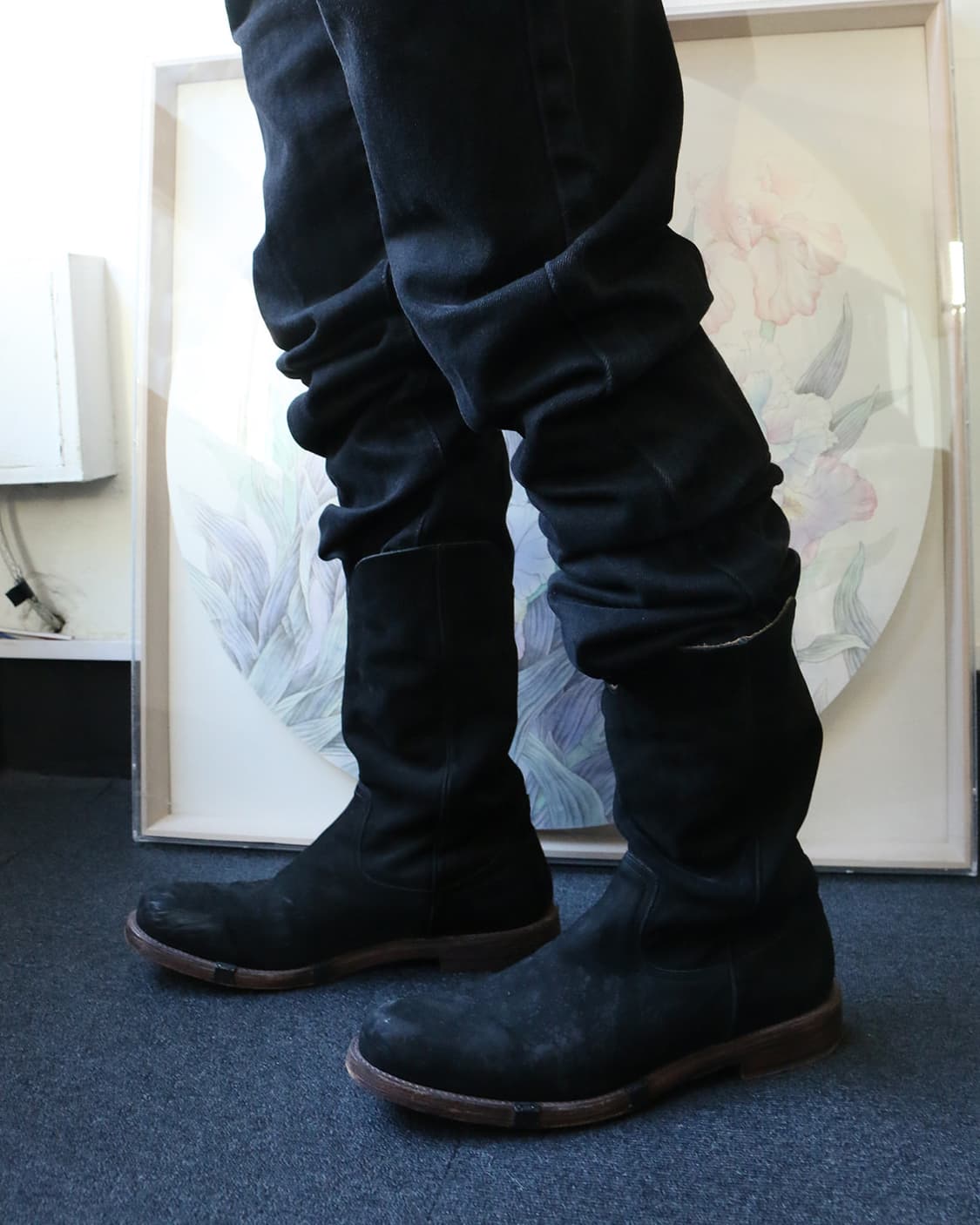 넘버나인 블랙 페코스 부츠  상품이미지3