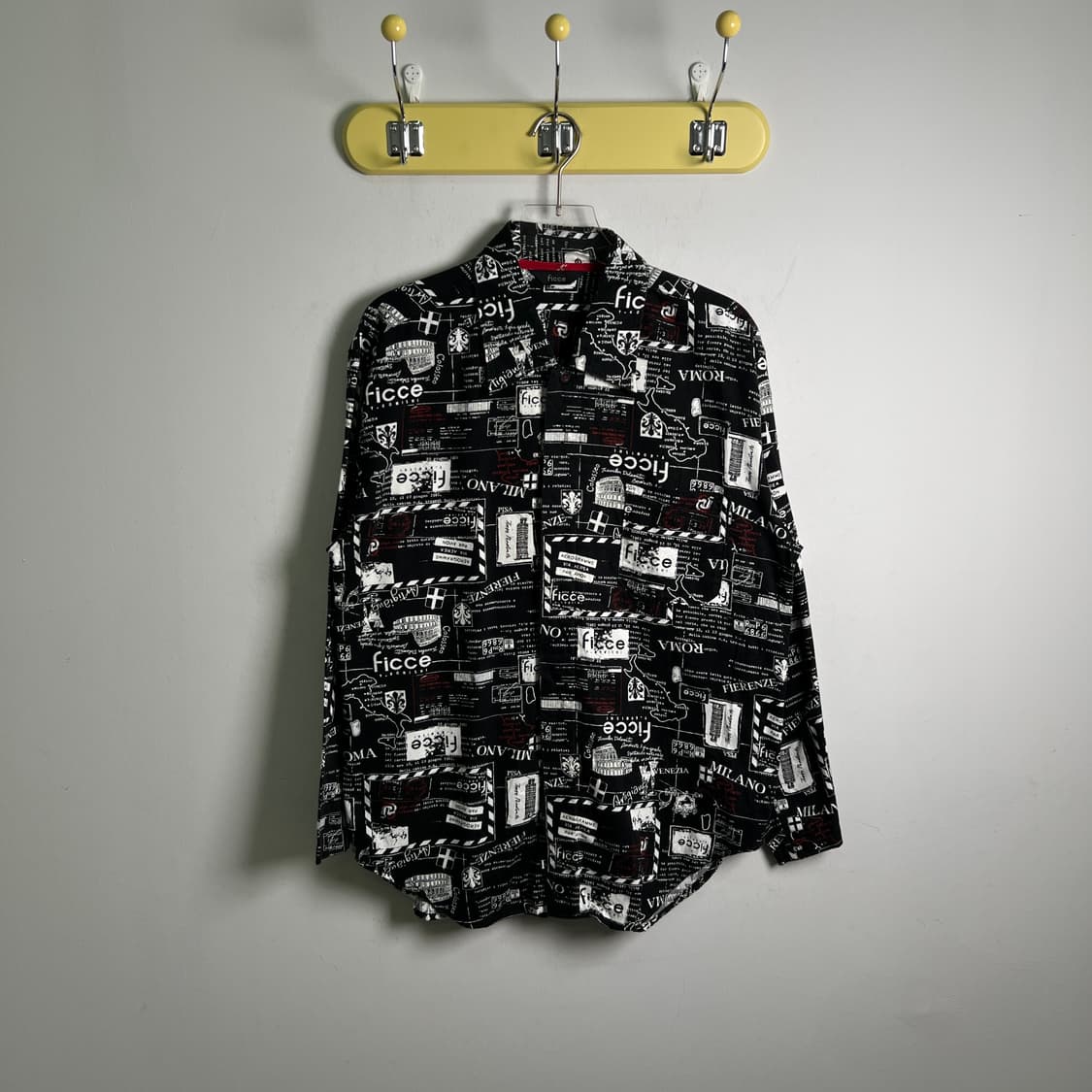 ficce 피체 빈티지 그래픽 프린팅 셔츠 L 상품이미지1