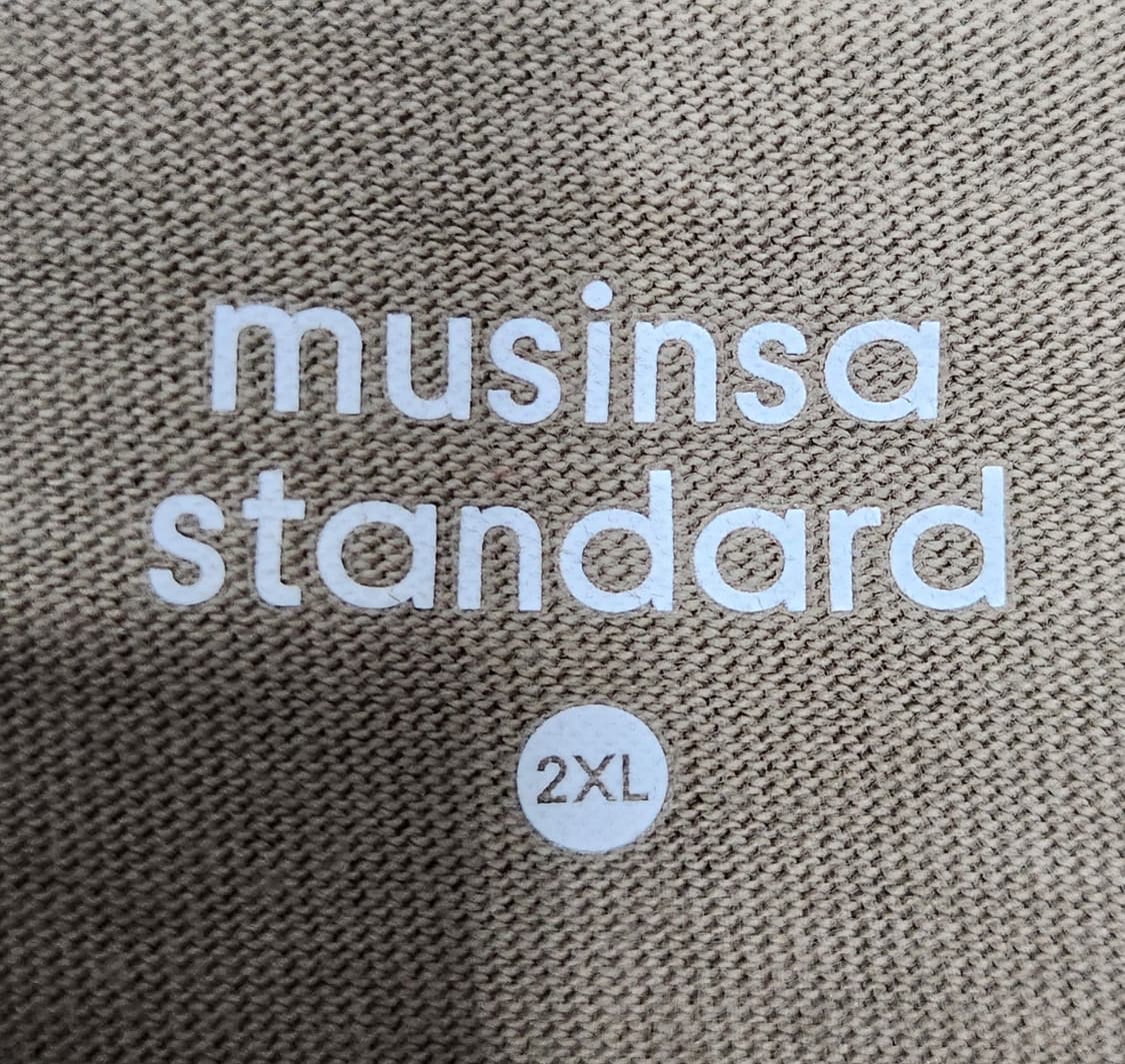 무신사 스탠다드 포켓 반팔 티셔츠 2XL 상품이미지3