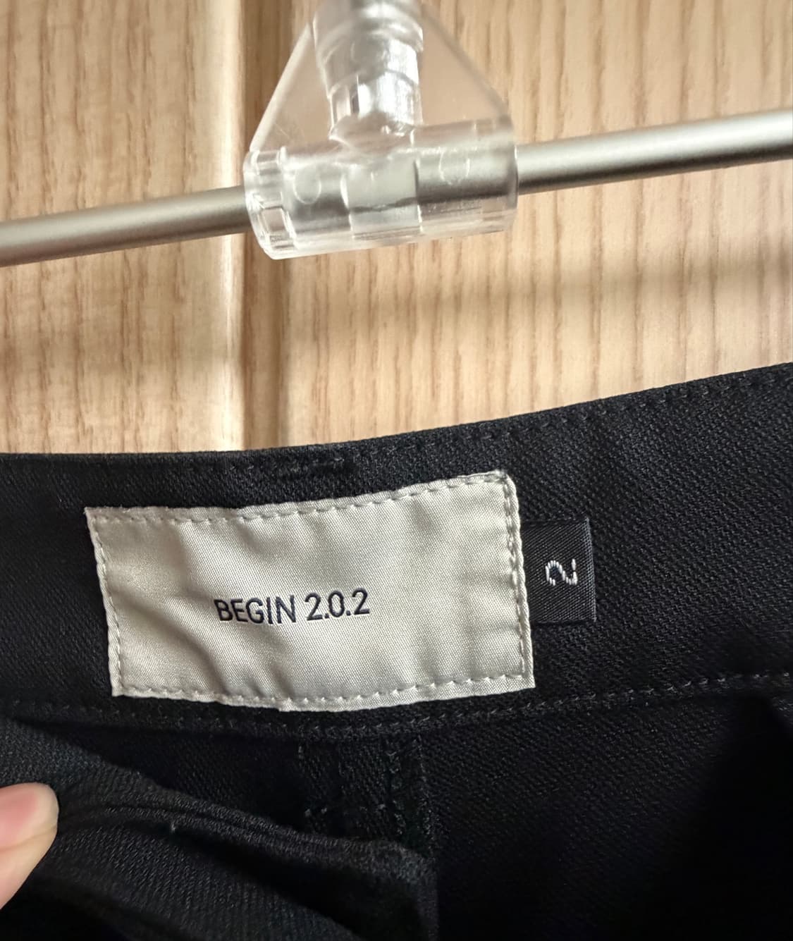 비긴202 록링크 팬츠 블랙 2사이즈 상품이미지3
