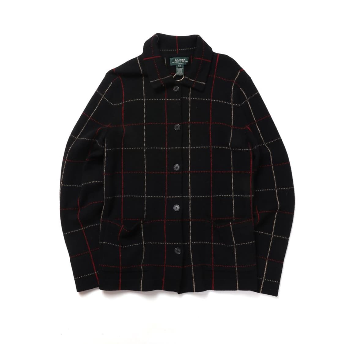 Lauren Ralph Lauren Windowpane Check Car 상품이미지1