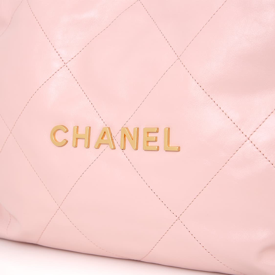 샤넬 22백 미듐 핑크 투투백 카프스킨 체인숄더 AS3261 상품이미지9