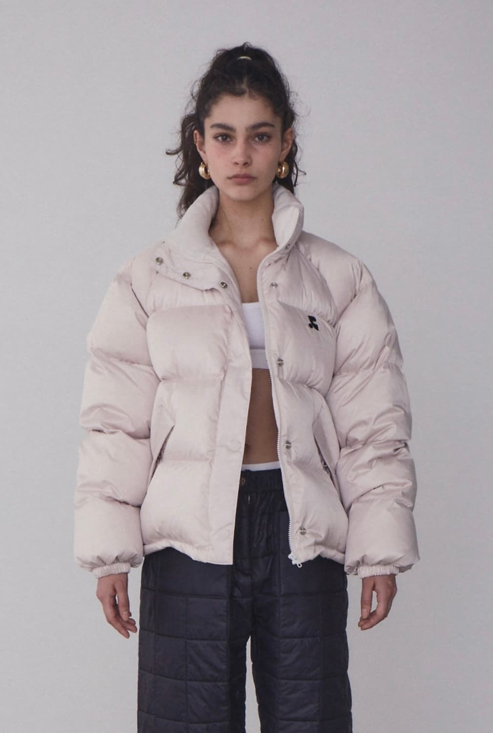 레스트앤레크레이션 패딩 핑크 상품이미지2